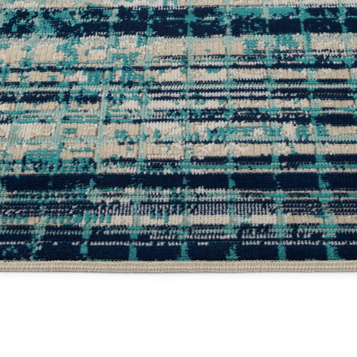 Kaleen Zuma Beach Collection ZUM11-17 Blue Area Rug 7'10" x 10'