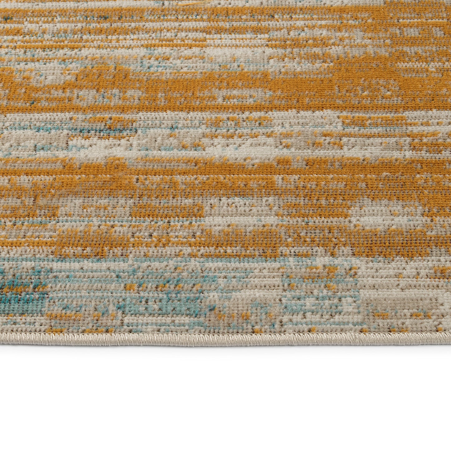 Kaleen Zuma Beach Collection Dark Gold Area Rug 5'3" x 7'3"