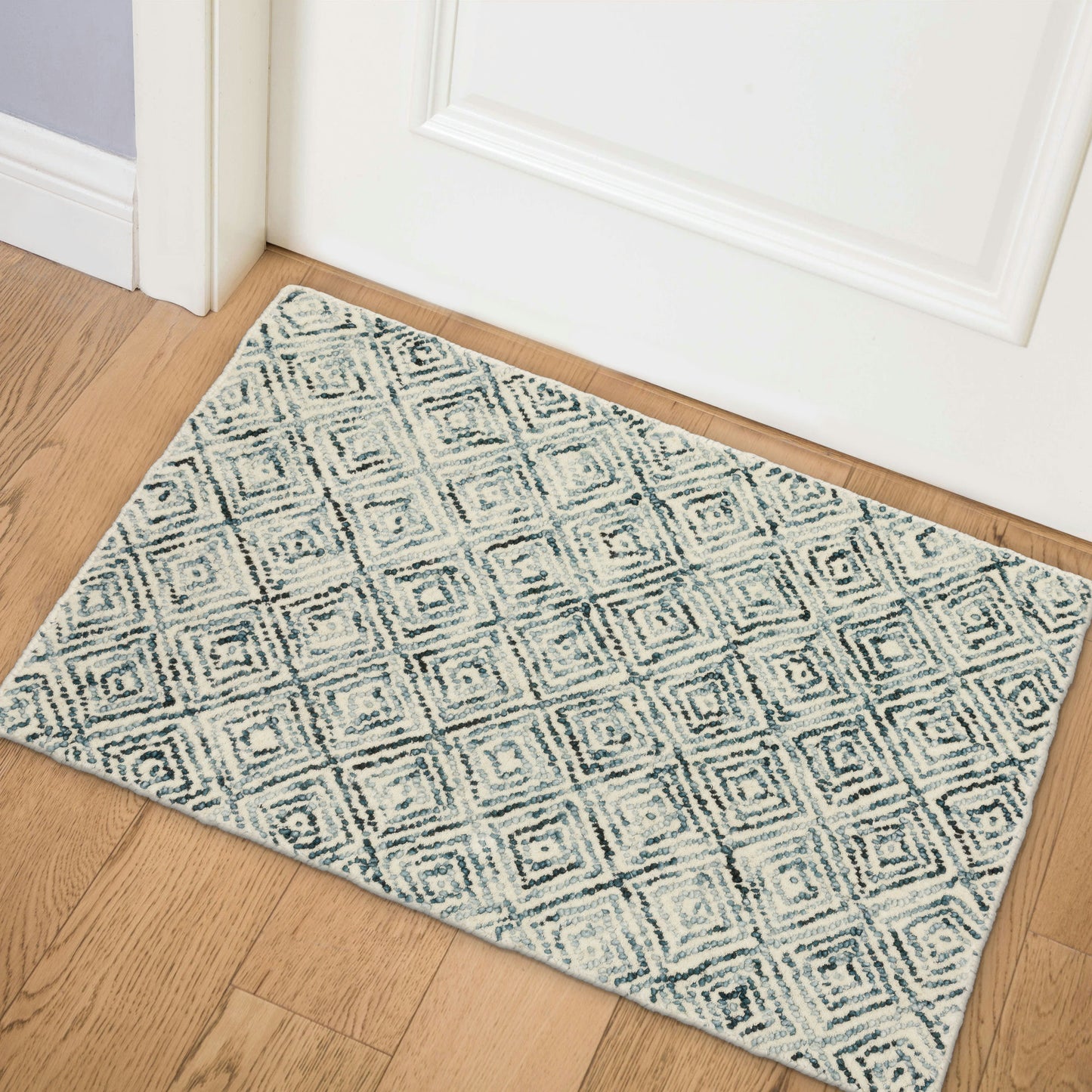 Zoe ZZ1 Charcoal 2' x 3' Rug