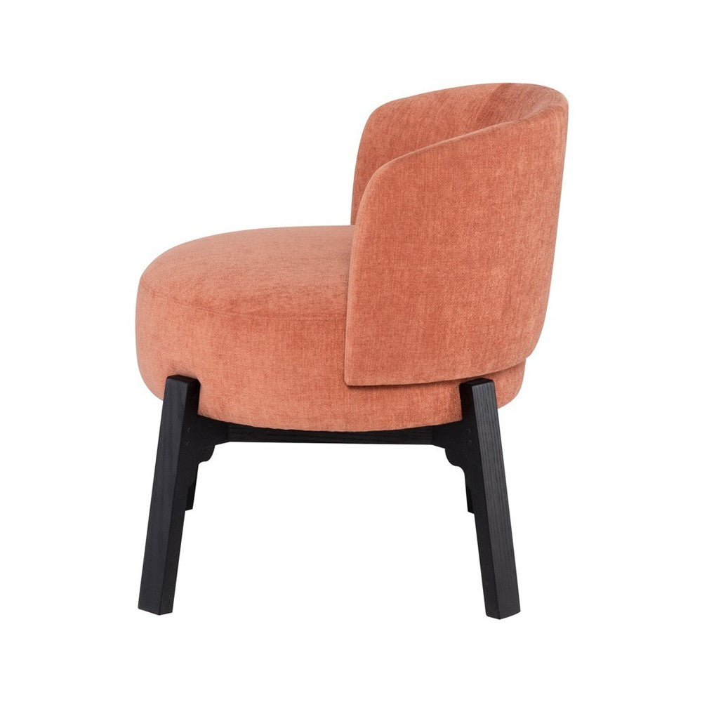 Adelaide Nectarine Fabric Dining Chair