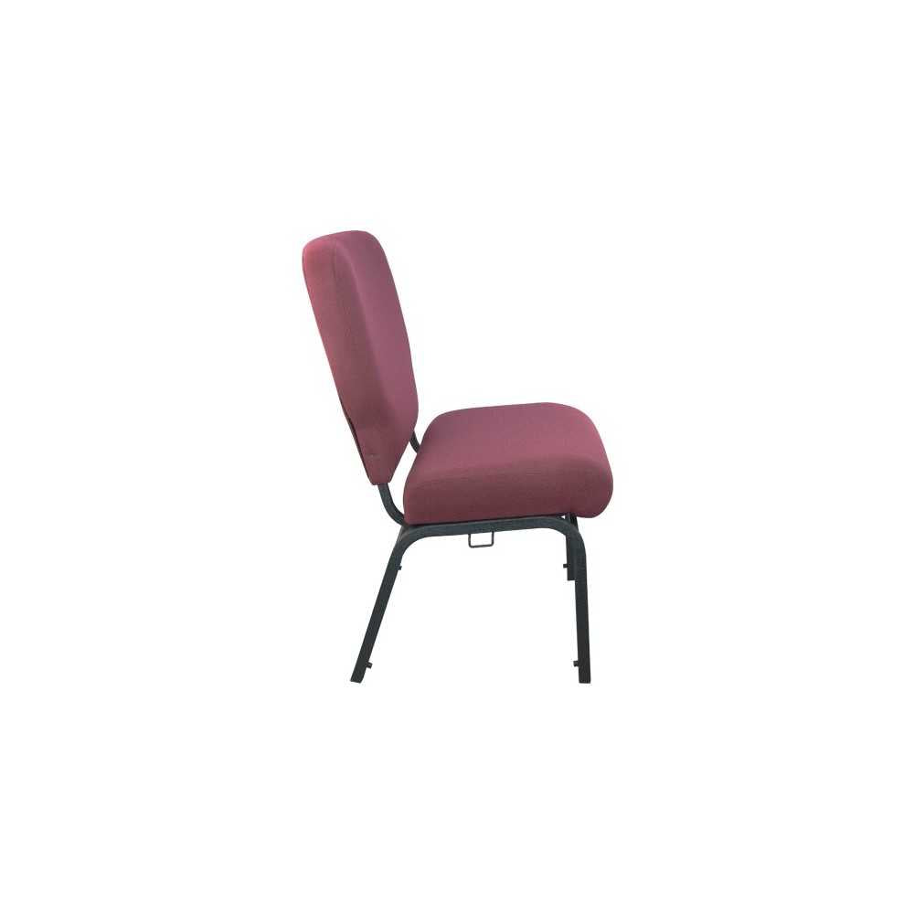 Advantage Signature Elite Maroon Church Chair - 20 in. Wide