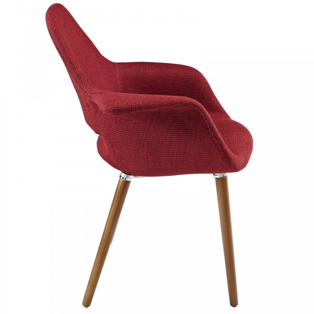 Aegis Dining Armchair Set of 2, Red