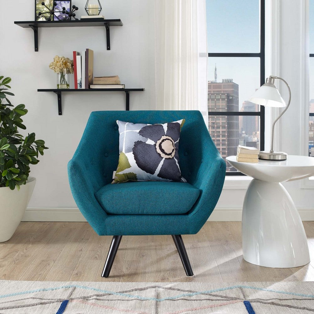 Allegory Armchair, Teal