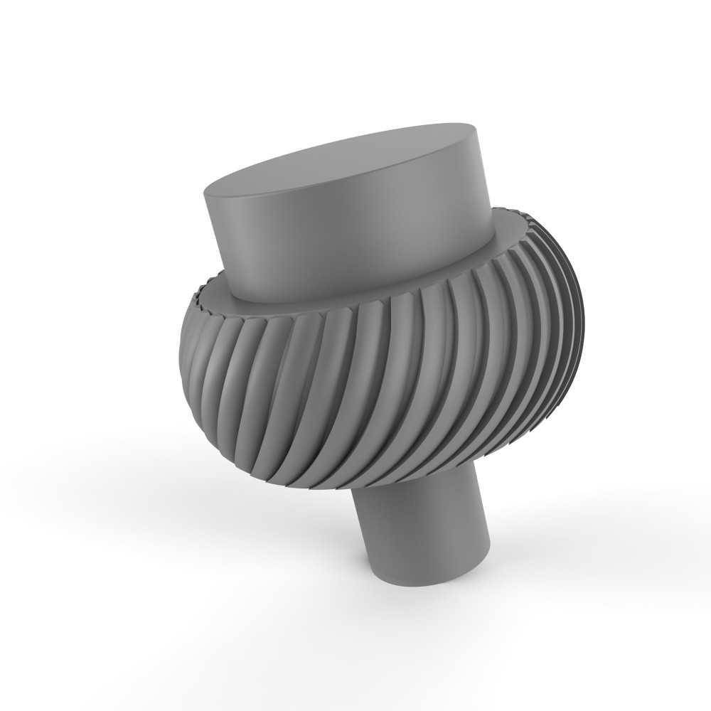 Allied Brass 1-1/2 Inch Cabinet Knob, 101T-GYM