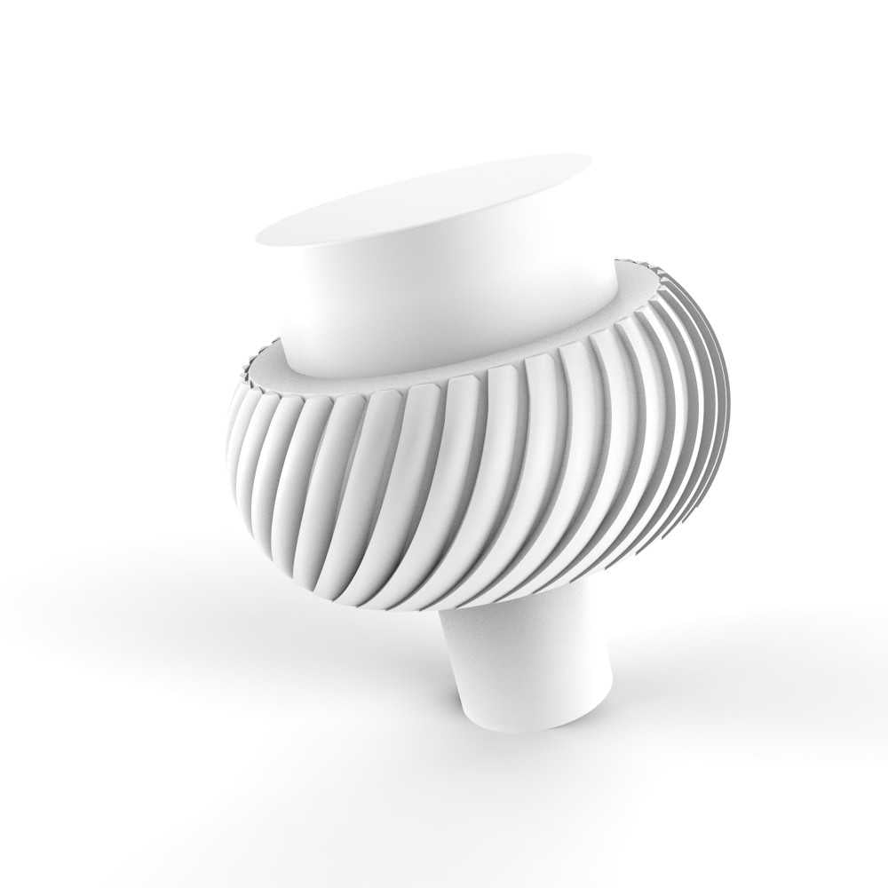 Allied Brass 1-1/2 Inch Cabinet Knob, 101T-WHM