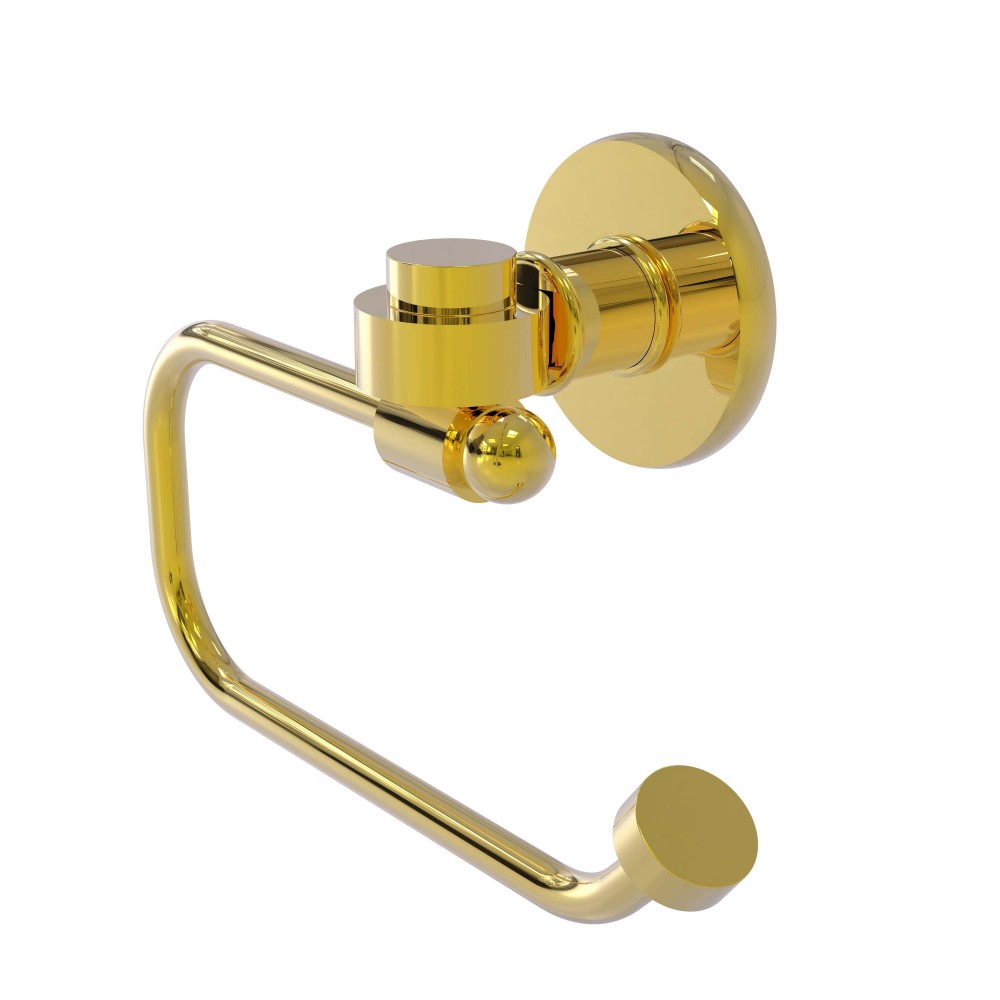 Allied Brass Continental Collection Europen Style Toilet Tissue Holder, 2024E-PB