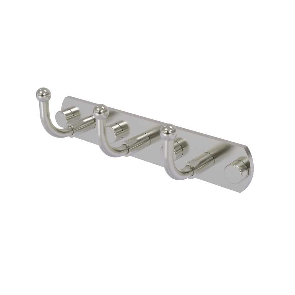 Allied Brass Skyline Collection 3 Position Multi Hook, 1020-3-SN