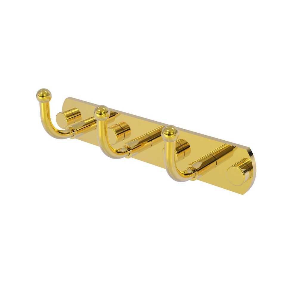 Allied Brass Skyline Collection 3 Position Multi Hook, 1020-3-PB
