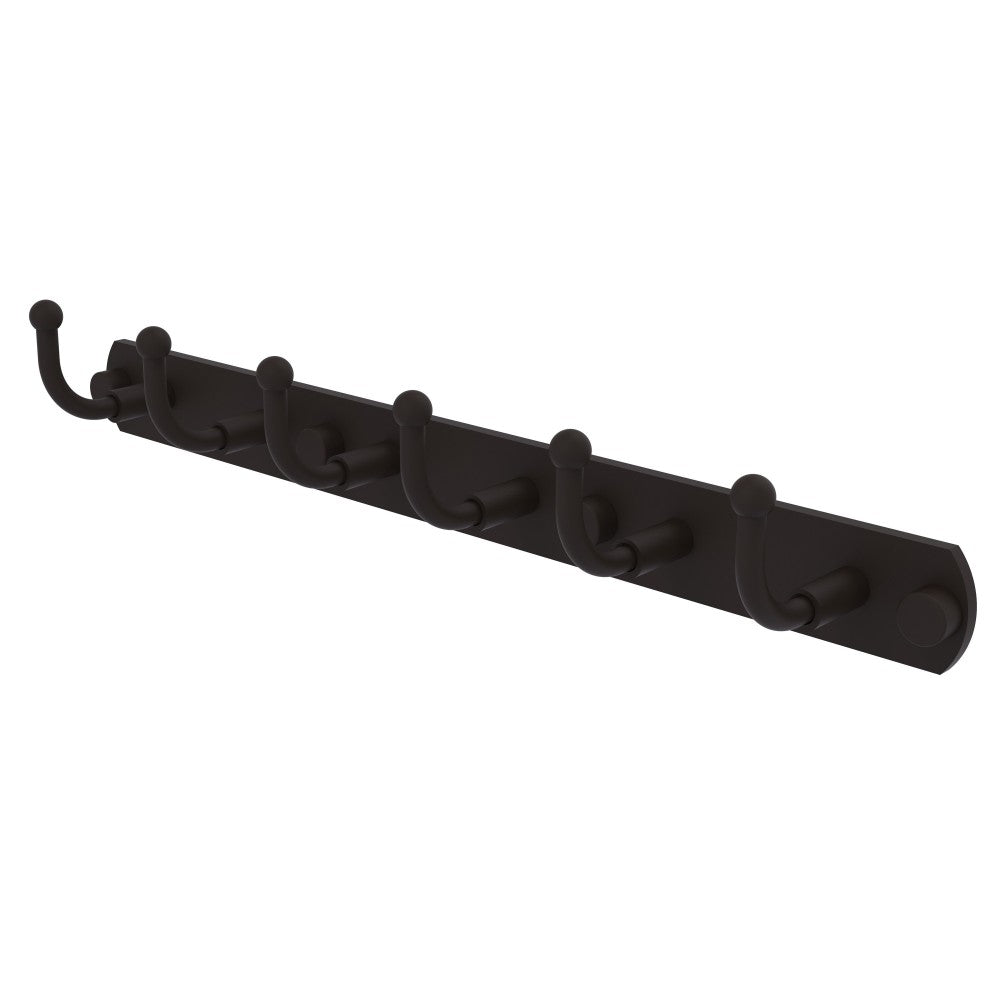 Allied Brass Skyline Collection 6 Position Tie and Belt Rack, 1020-6-ORB