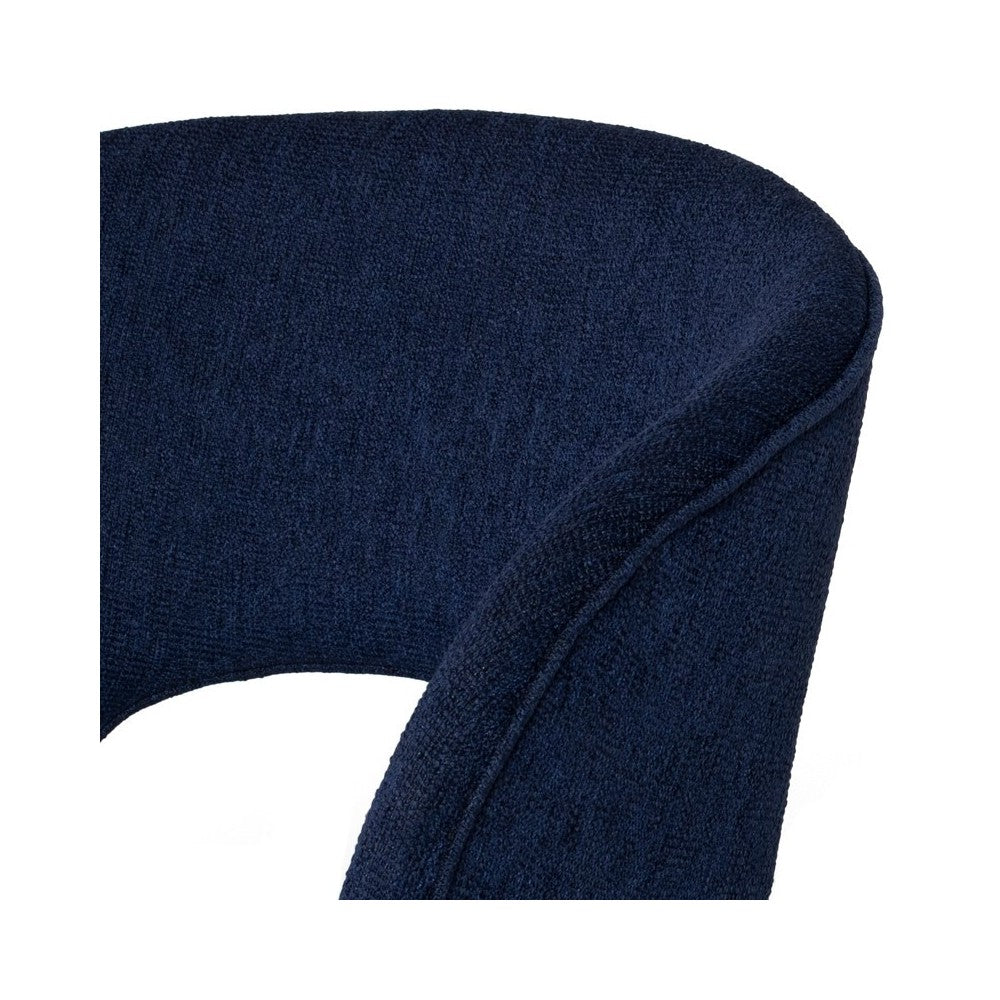 Alotti True Blue Fabric Dining Chair