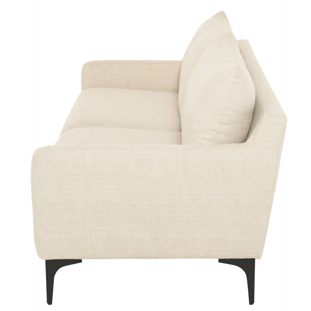 Anders Sand Fabric Triple Seat Sofa, HGSC494