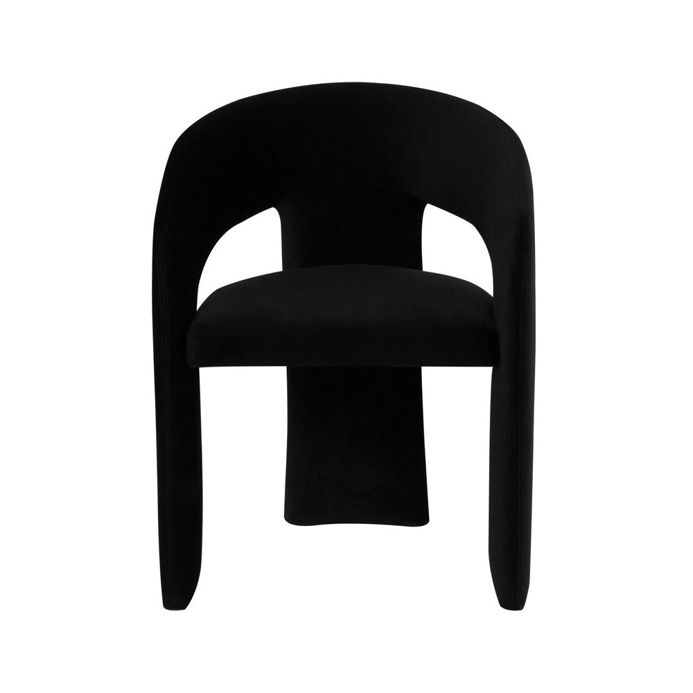 Anise Black Fabric Dining Chair