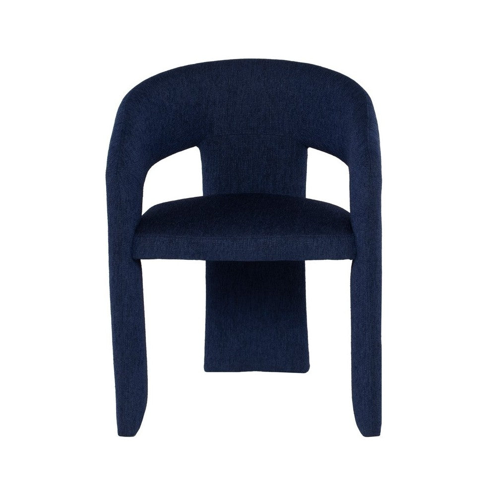 Anise True Blue Fabric Dining Chair