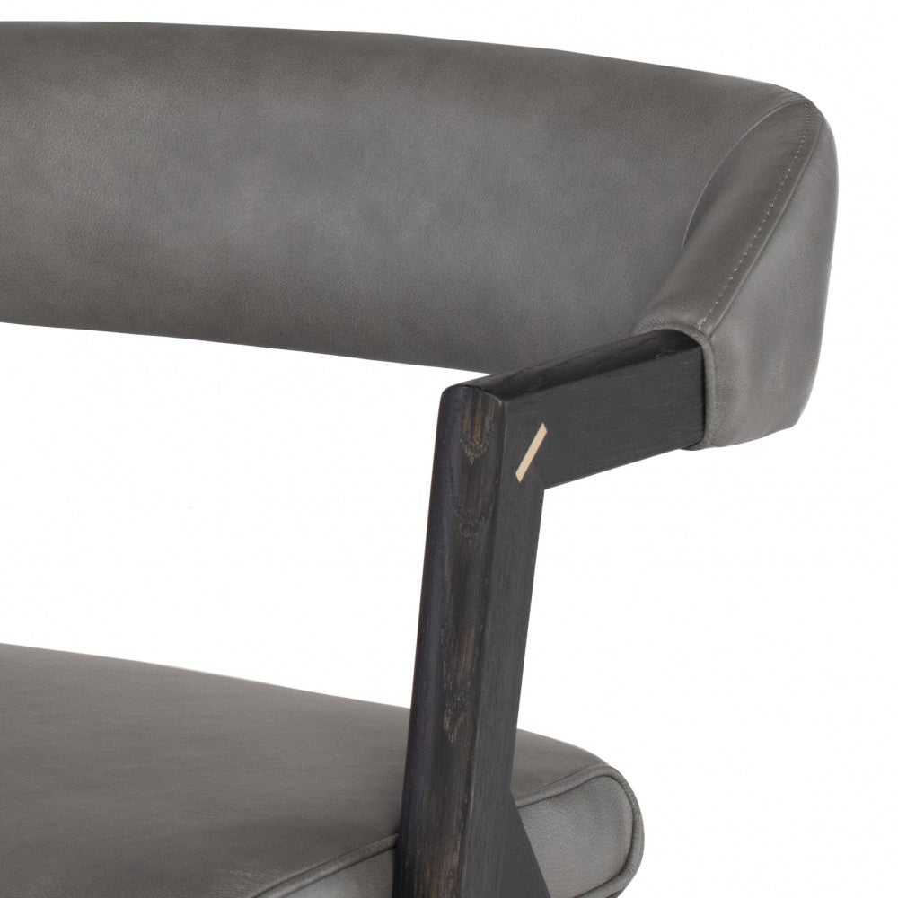 Anita Dove Leather Dining Chair