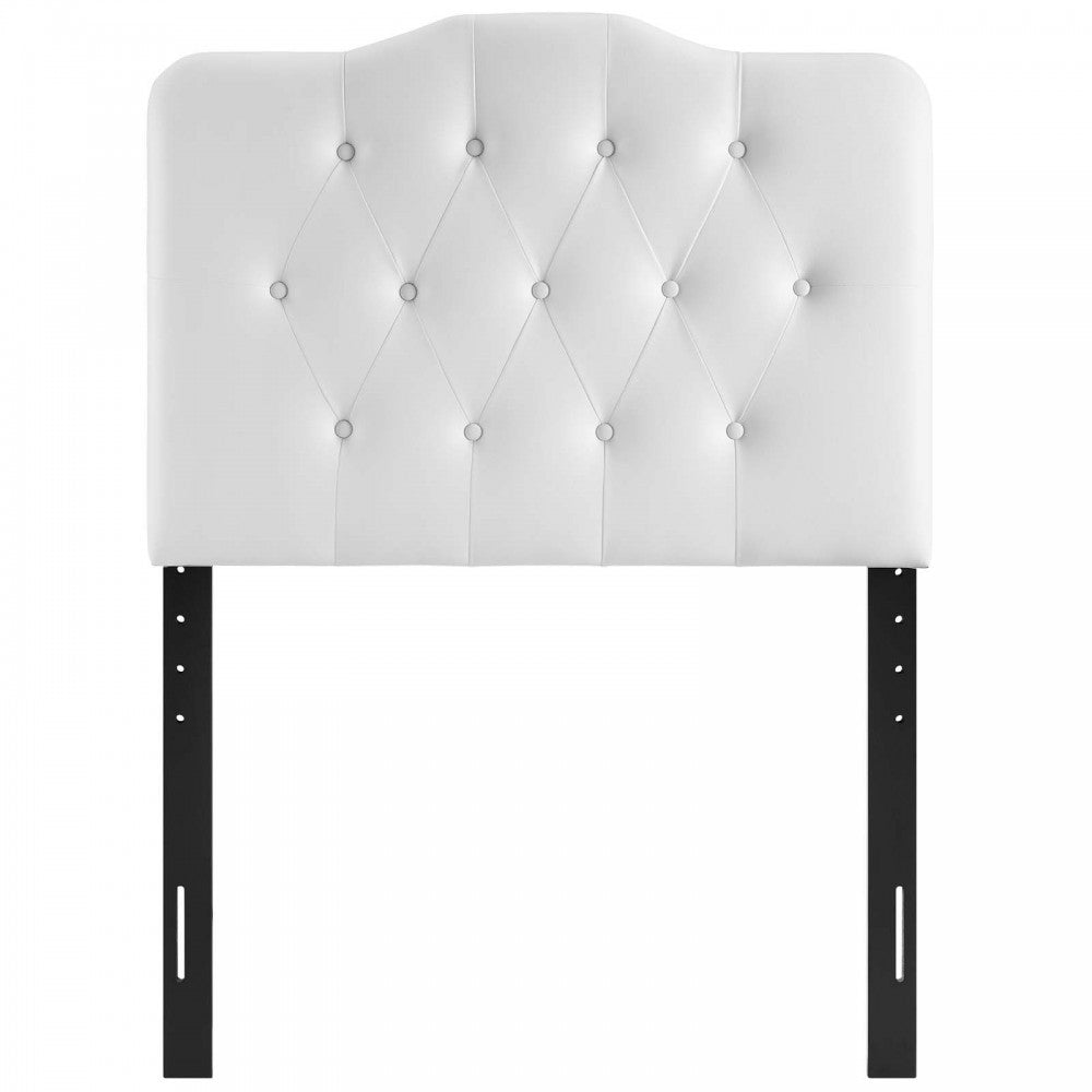 Annabel Twin Upholstered Vinyl Headboard