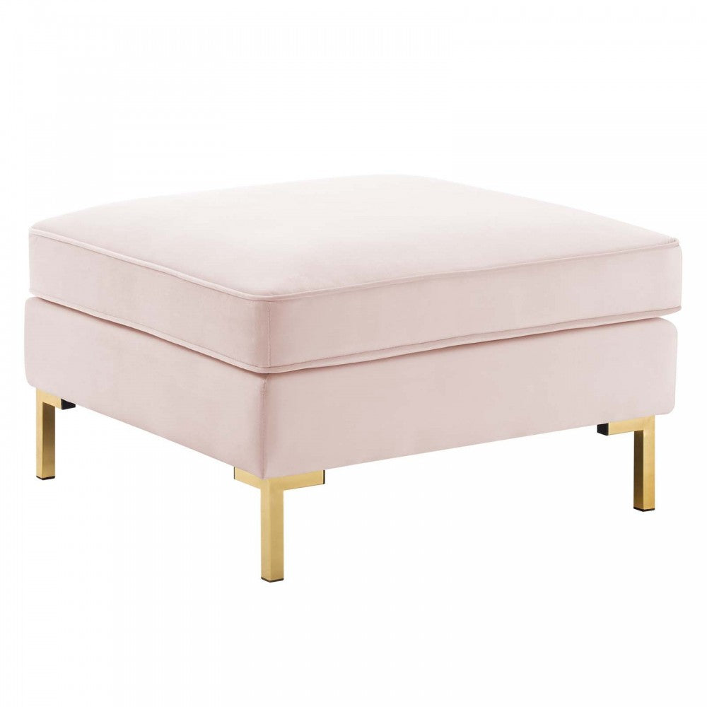 Ardent 5-Piece Performance Velvet Sectional Sofa, Pink, EEI-4273-PNK