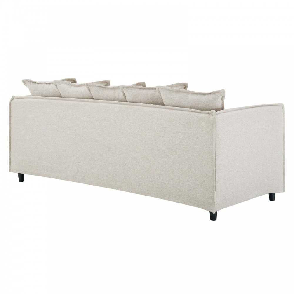 Avalon Slipcover Fabric Sofa, Beige