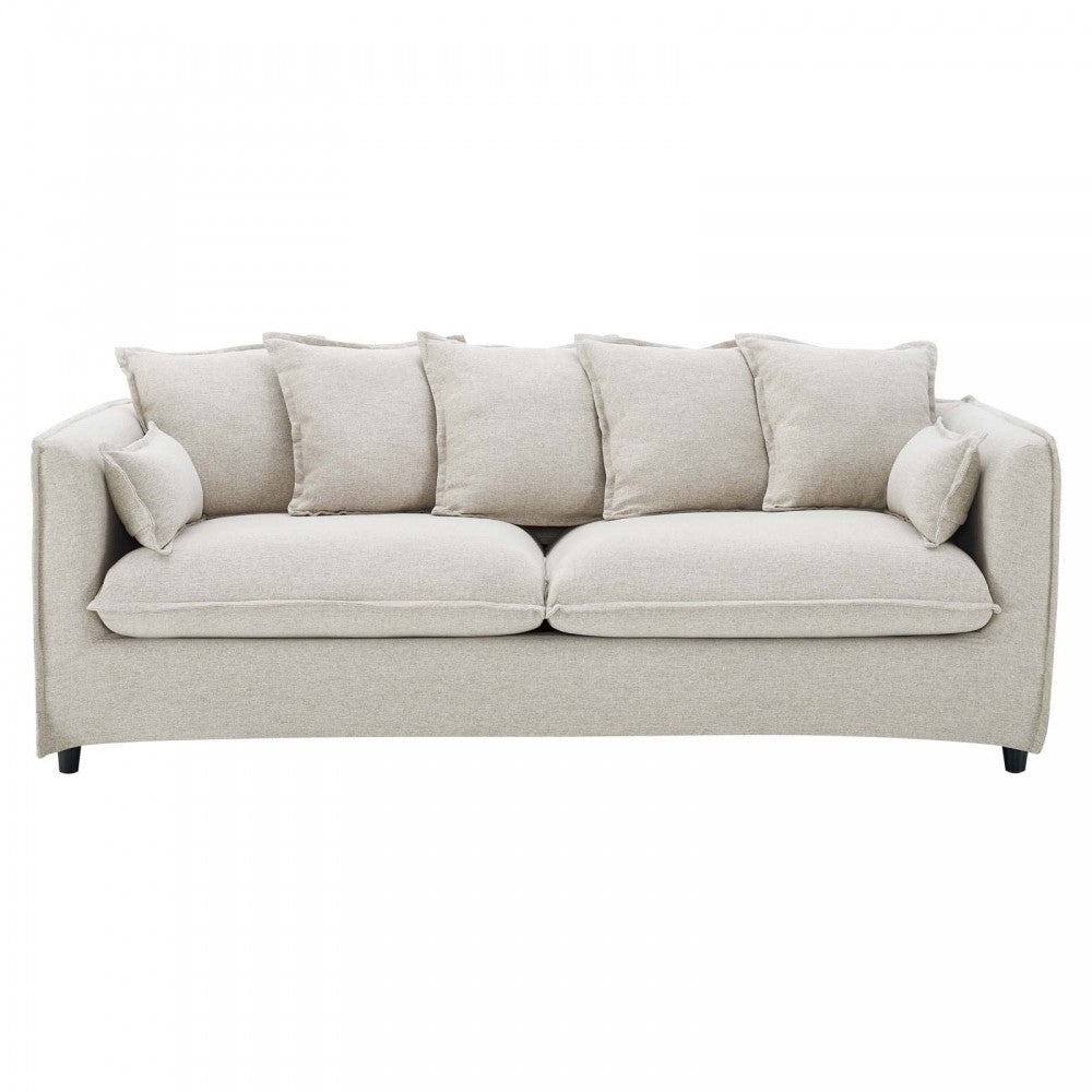 Avalon Slipcover Fabric Sofa, Beige