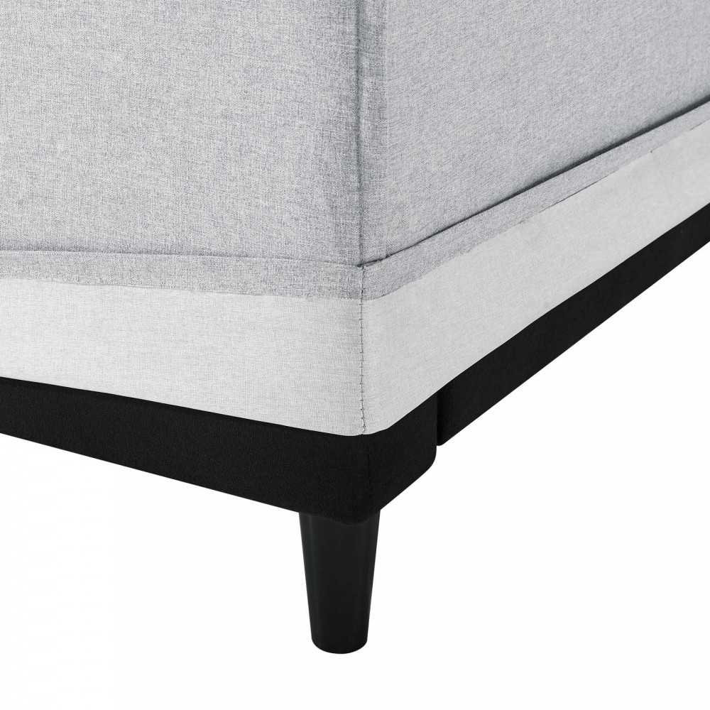 Avalon Slipcover Fabric Sofa, Light Gray