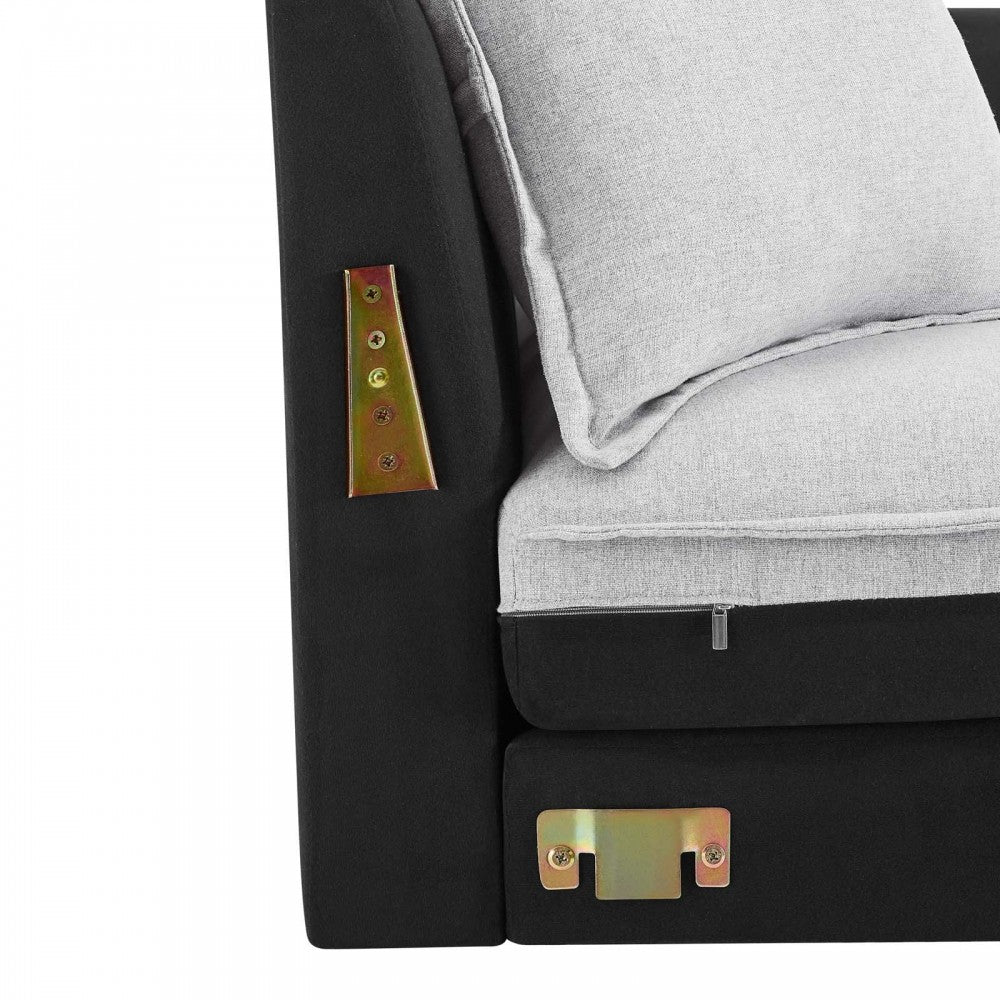 Avalon Slipcover Fabric Sofa, Light Gray