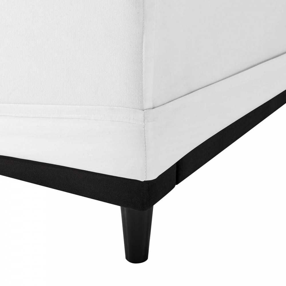 Avalon Slipcover Fabric Sofa, White