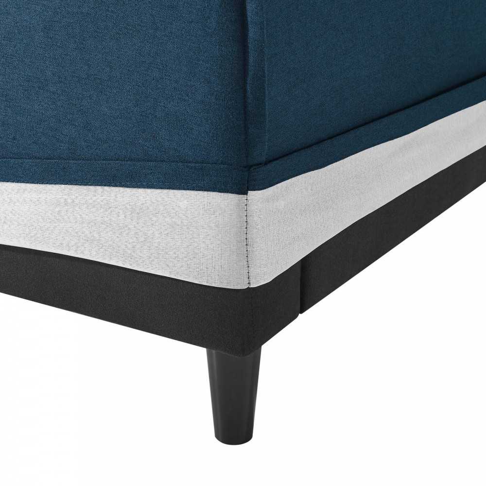 Avalon Slipcover Fabric Sofa, Azure
