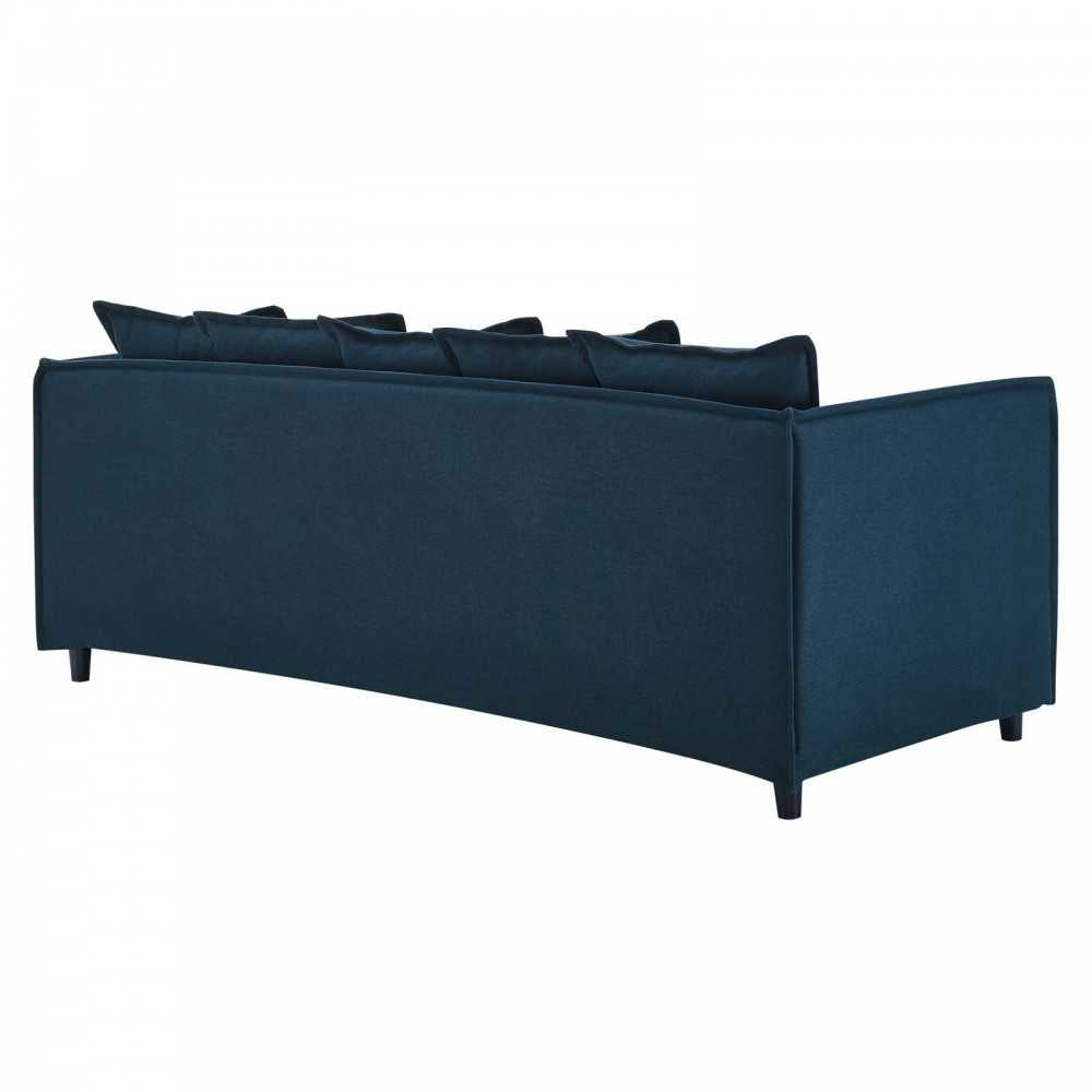 Avalon Slipcover Fabric Sofa, Azure