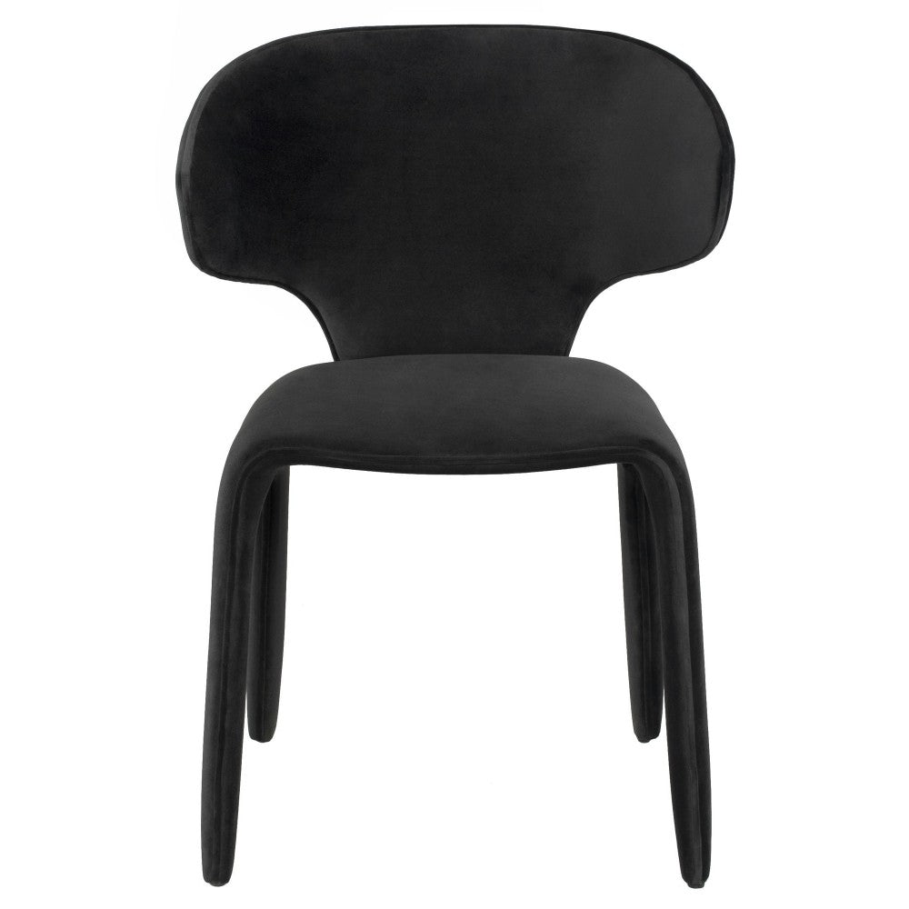 Bandi Shadow Gray Fabric Dining Chair