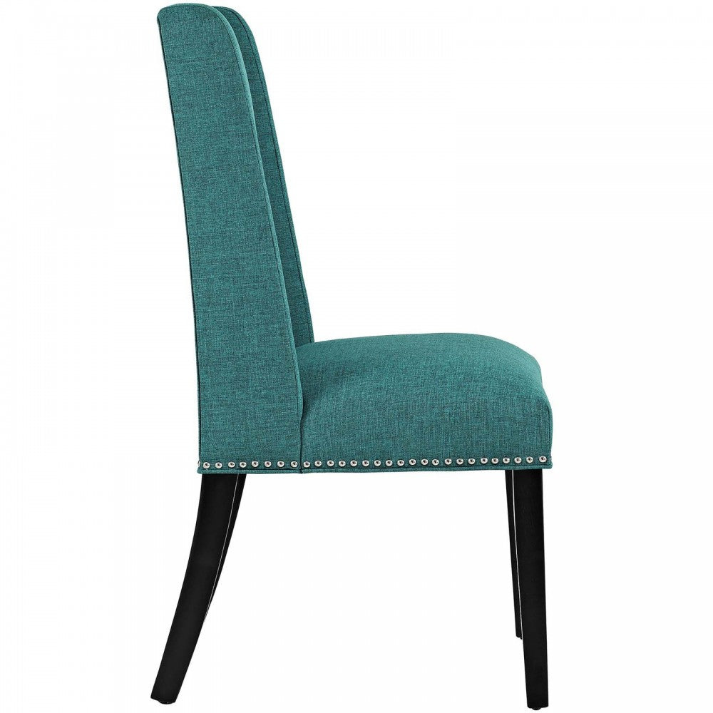 Baron Dining Chair Fabric Set of 4, Teal