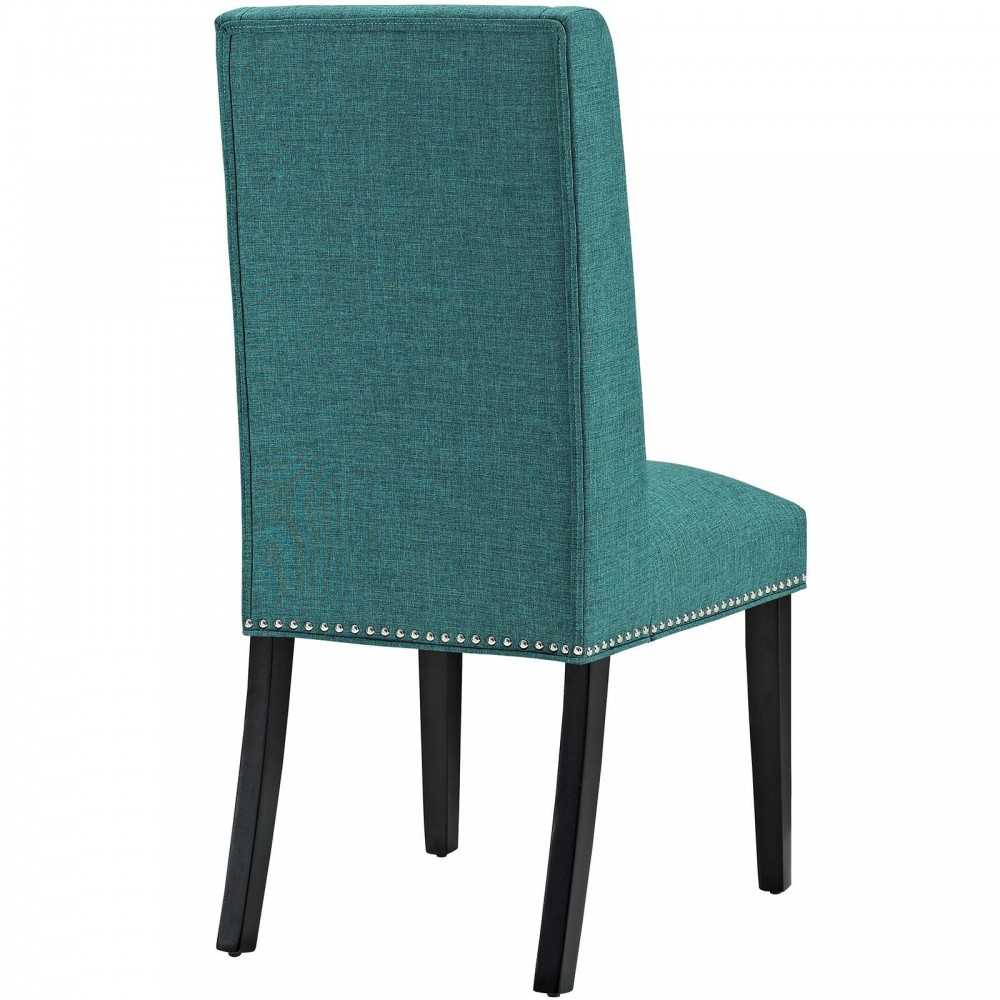 Baron Dining Chair Fabric Set of 4, Teal