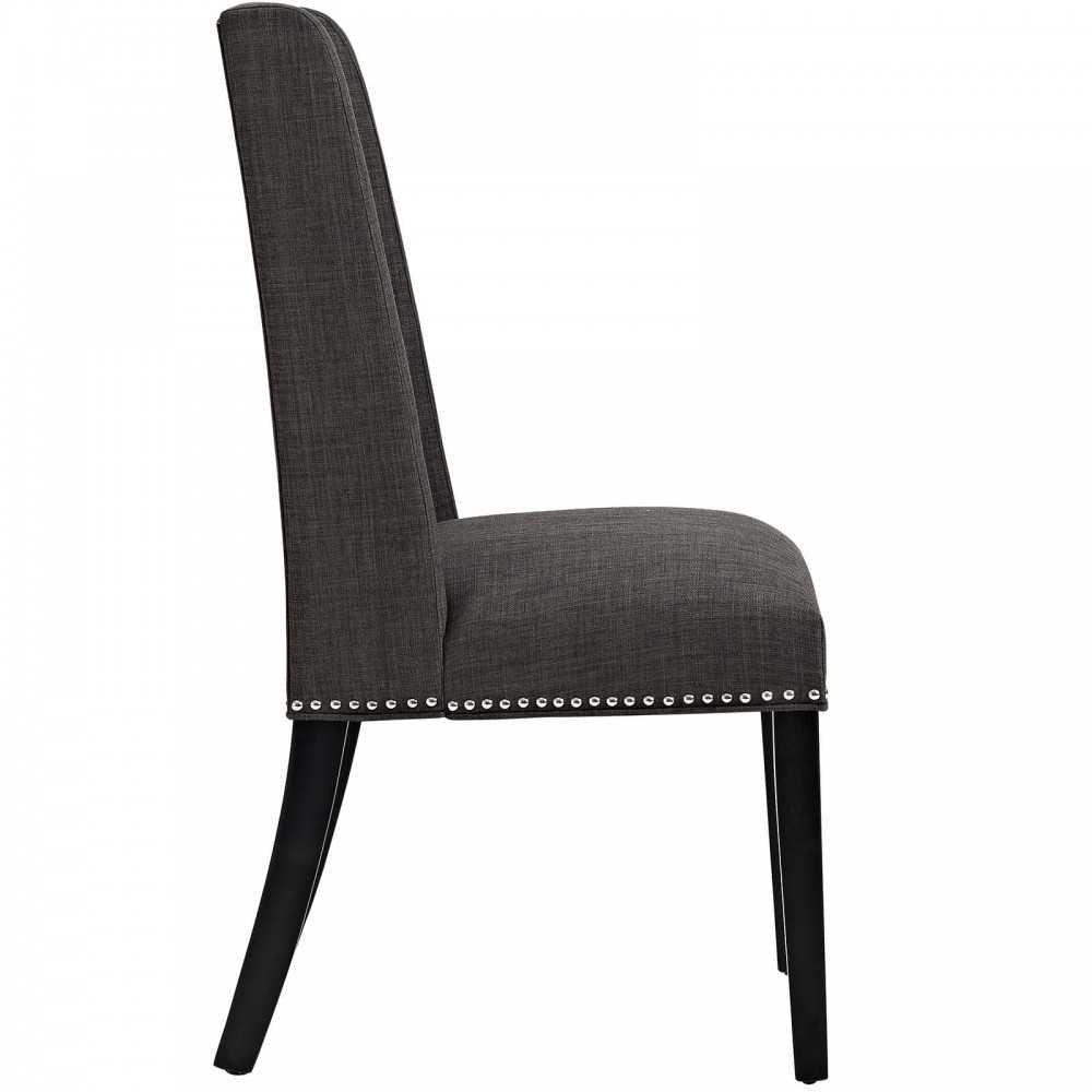 Baron Fabric Dining Chair, Brown