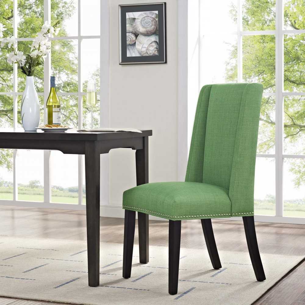 Baron Fabric Dining Chair, Kelly Green