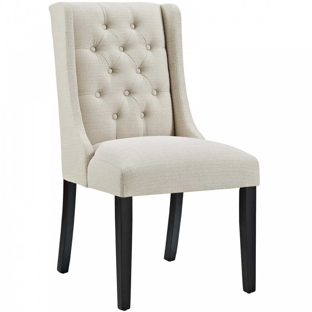 Baronet Dining Chair Fabric Set of 4, Beige
