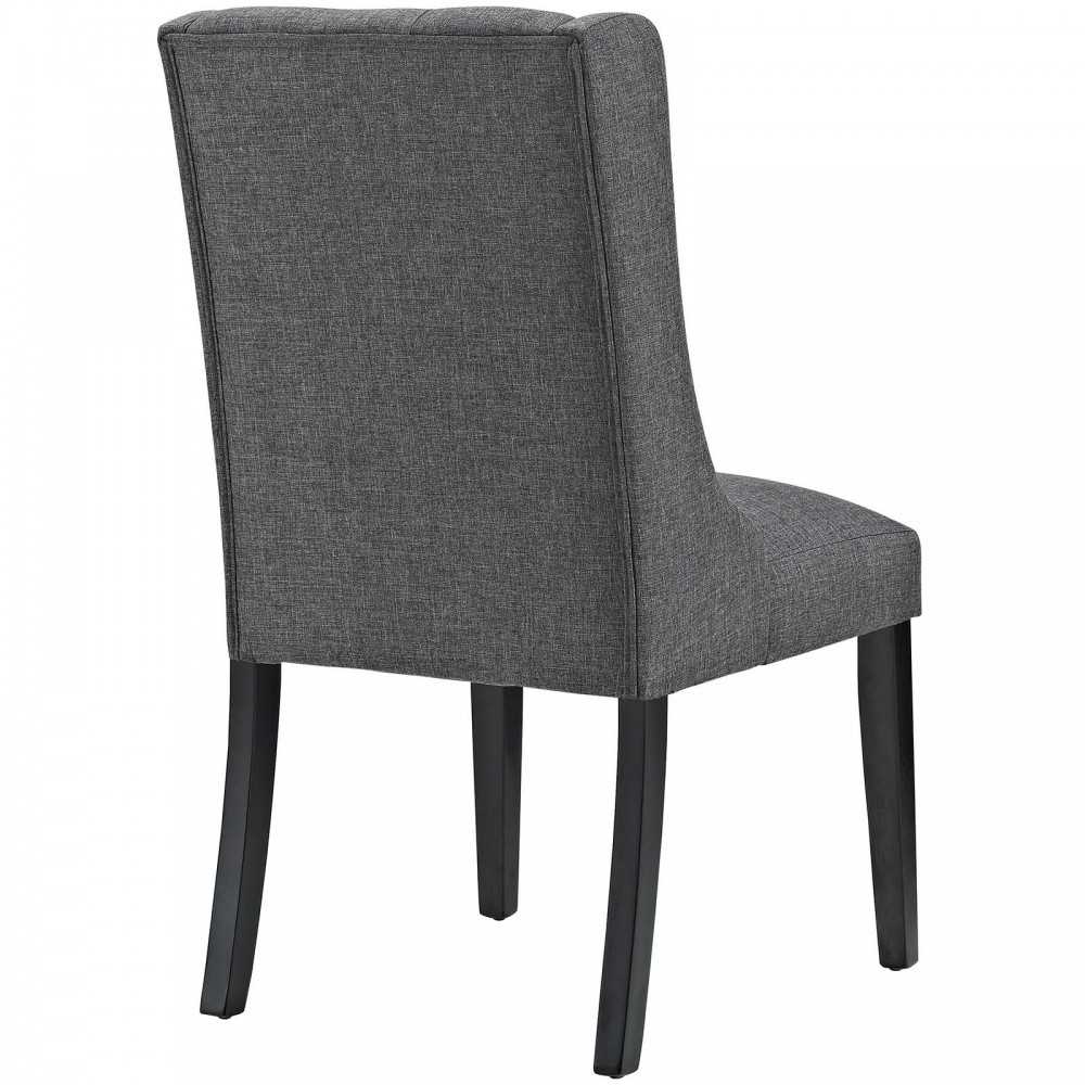 Baronet Dining Chair Fabric Set of 4, Gray