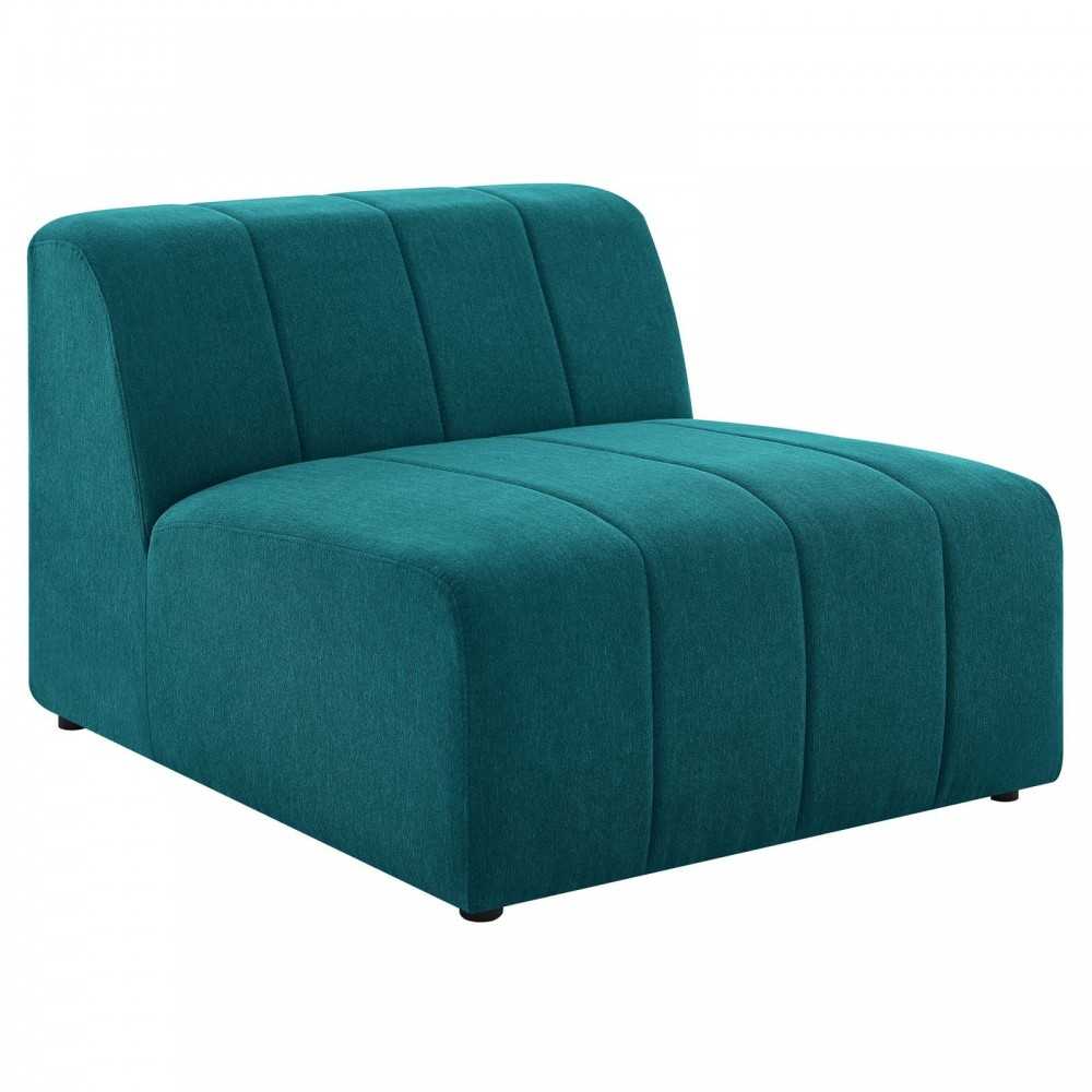 Bartlett Upholstered Fabric 3-Piece Sofa, Teal
