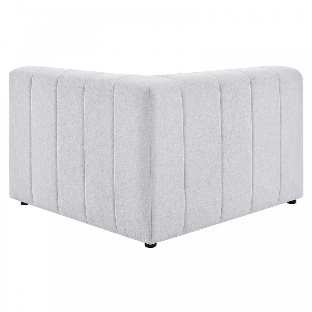 Bartlett Upholstered Fabric 3-Piece Sofa, Ivory