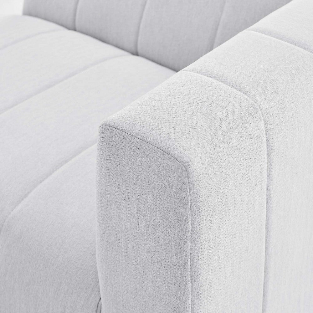 Bartlett Upholstered Fabric 3-Piece Sofa, Ivory