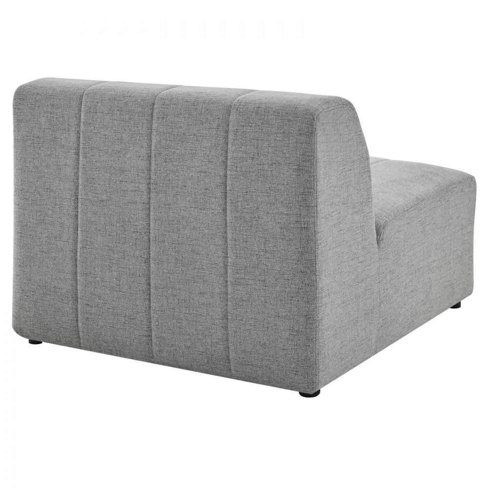 Bartlett Upholstered Fabric 5-Piece Sectional Sofa, Light Gray, EEI-4520-LGR