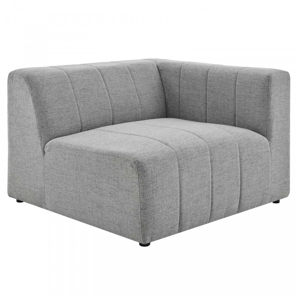 Bartlett Upholstered Fabric 5-Piece Sectional Sofa, Light Gray, EEI-4531-LGR