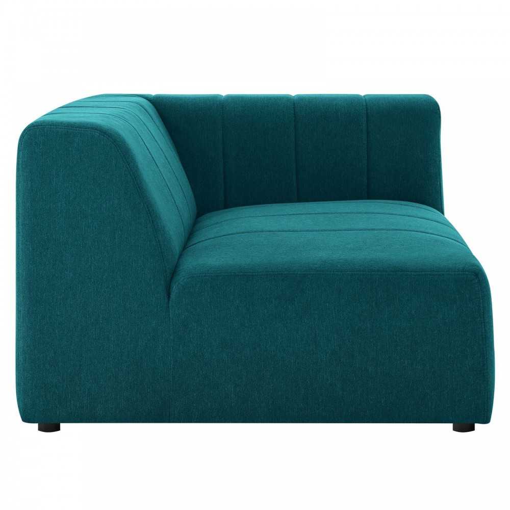 Bartlett Upholstered Fabric 6-Piece Sectional Sofa, Teal