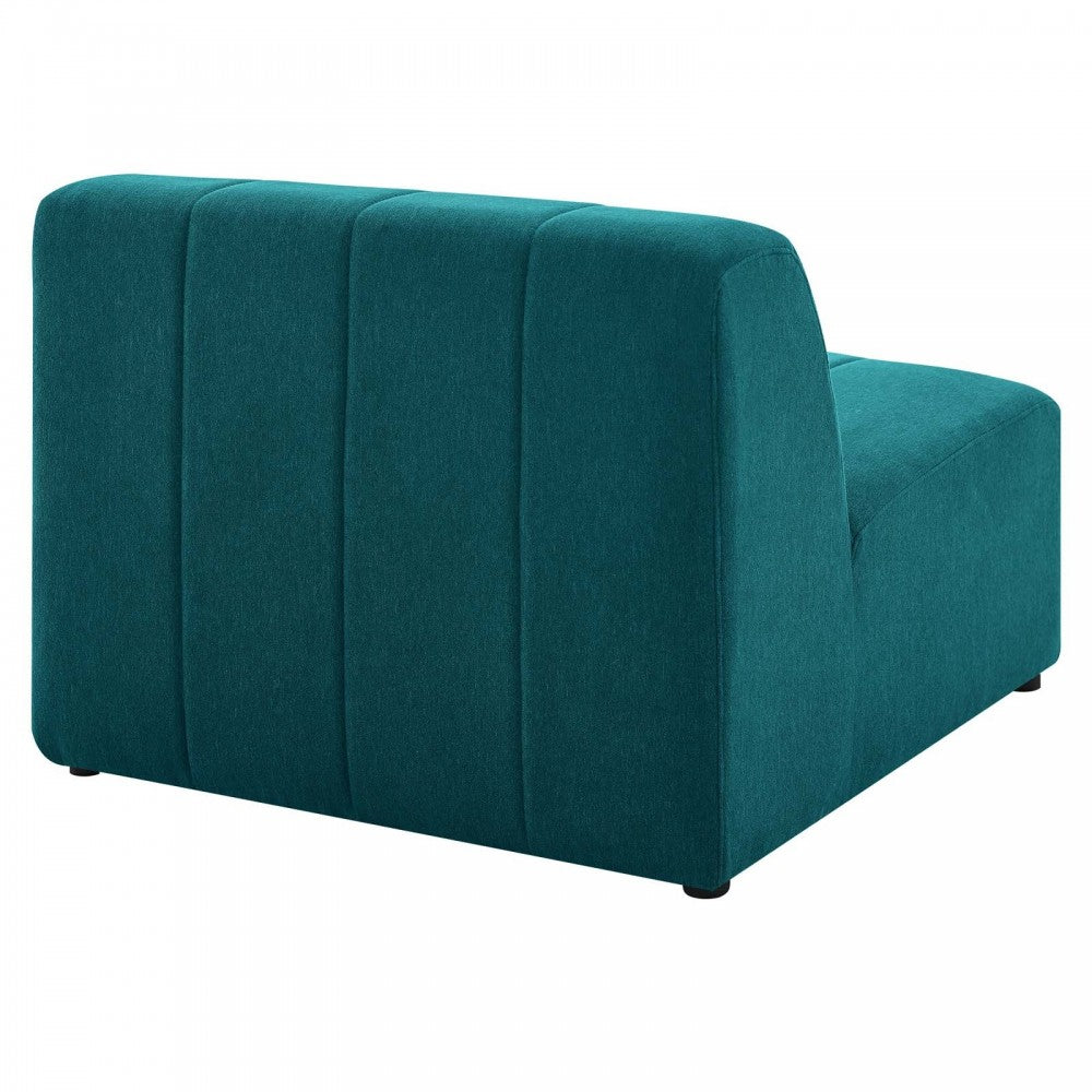 Bartlett Upholstered Fabric 6-Piece Sectional Sofa, Teal