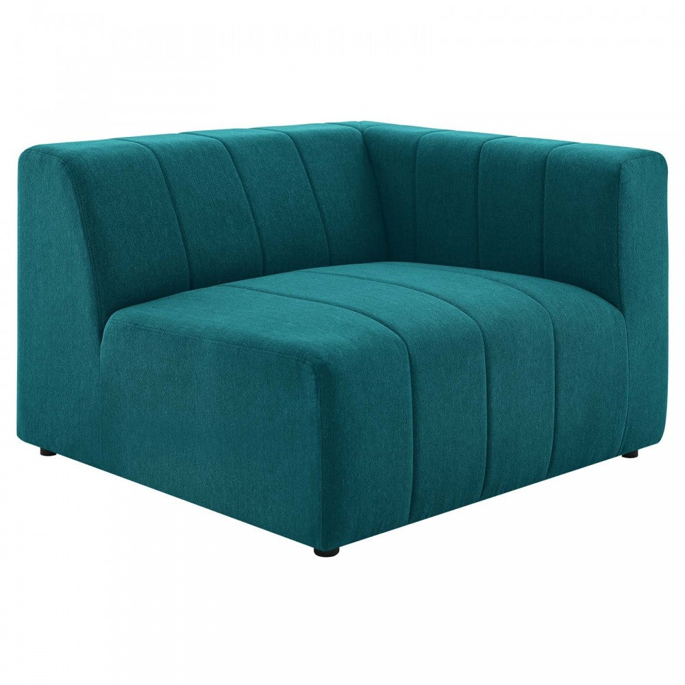 Bartlett Upholstered Fabric 8-Piece Sectional Sofa, Teal