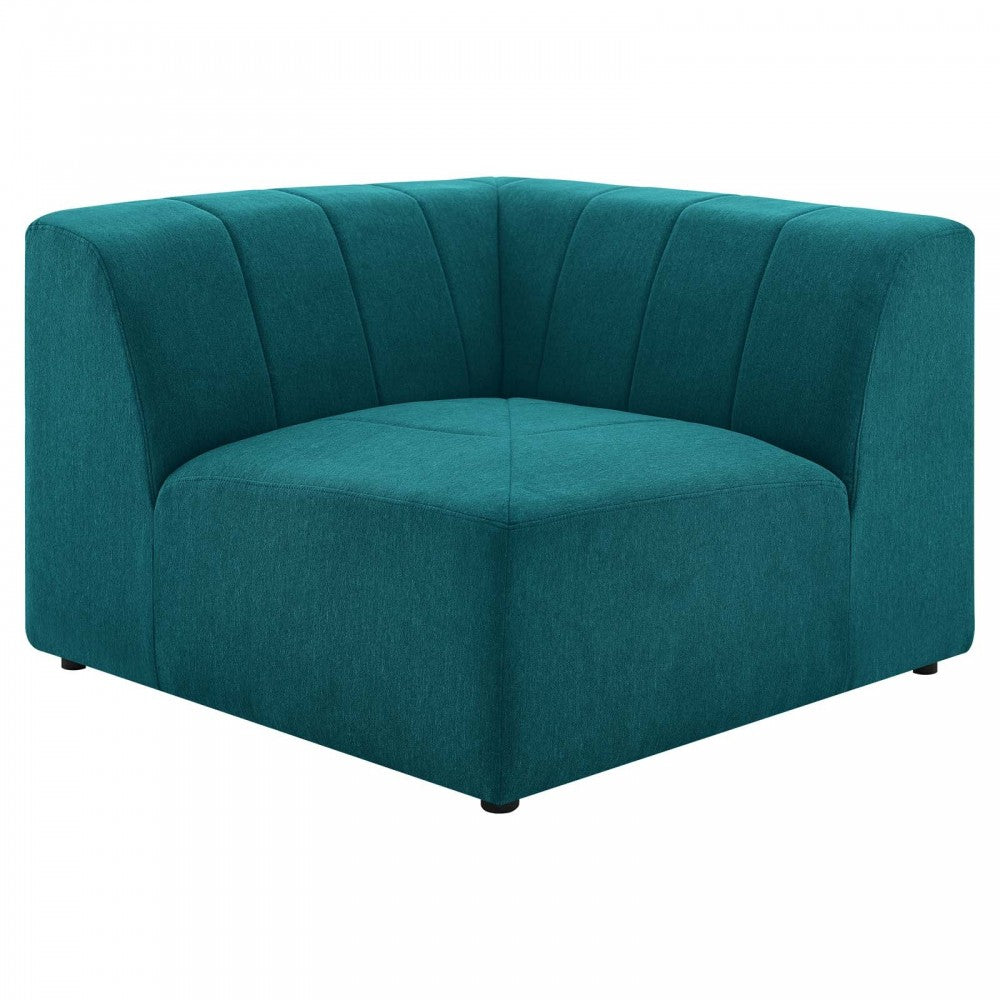 Bartlett Upholstered Fabric 8-Piece Sectional Sofa, Teal