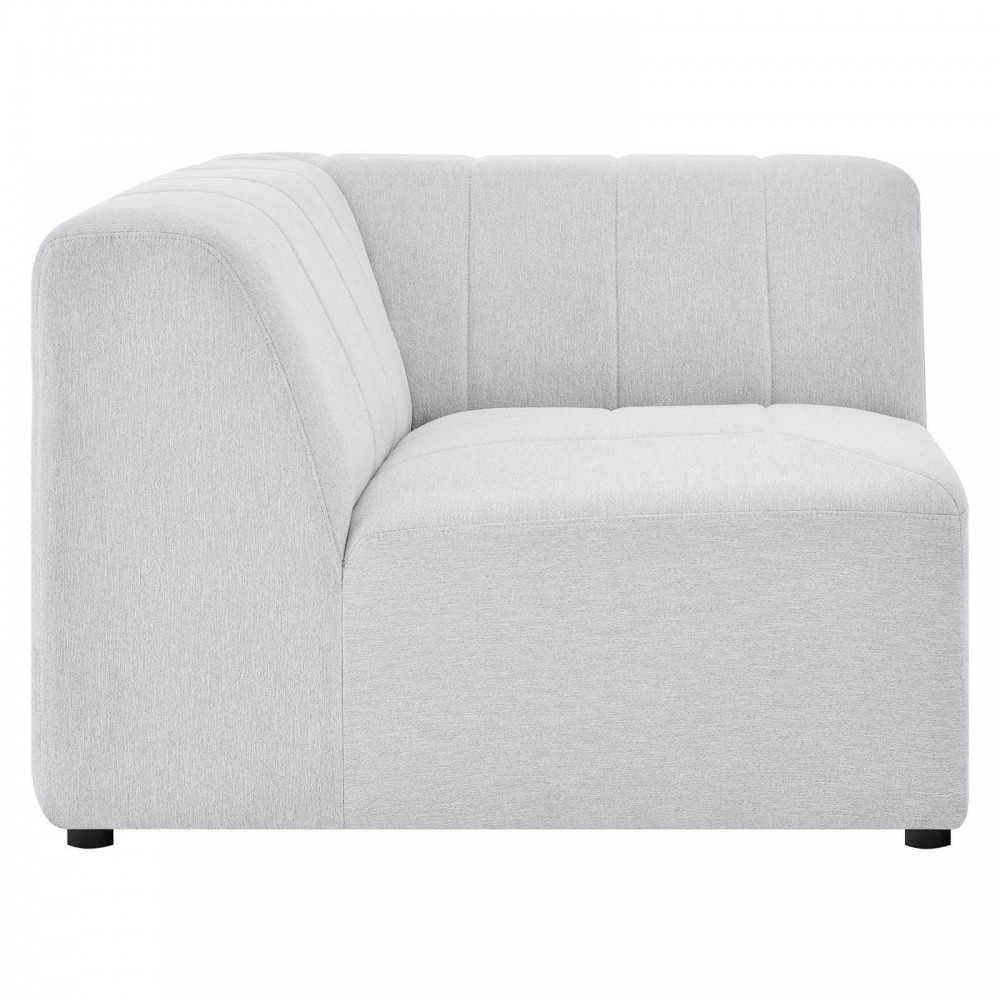 Bartlett Upholstered Fabric Corner Chair, Ivory