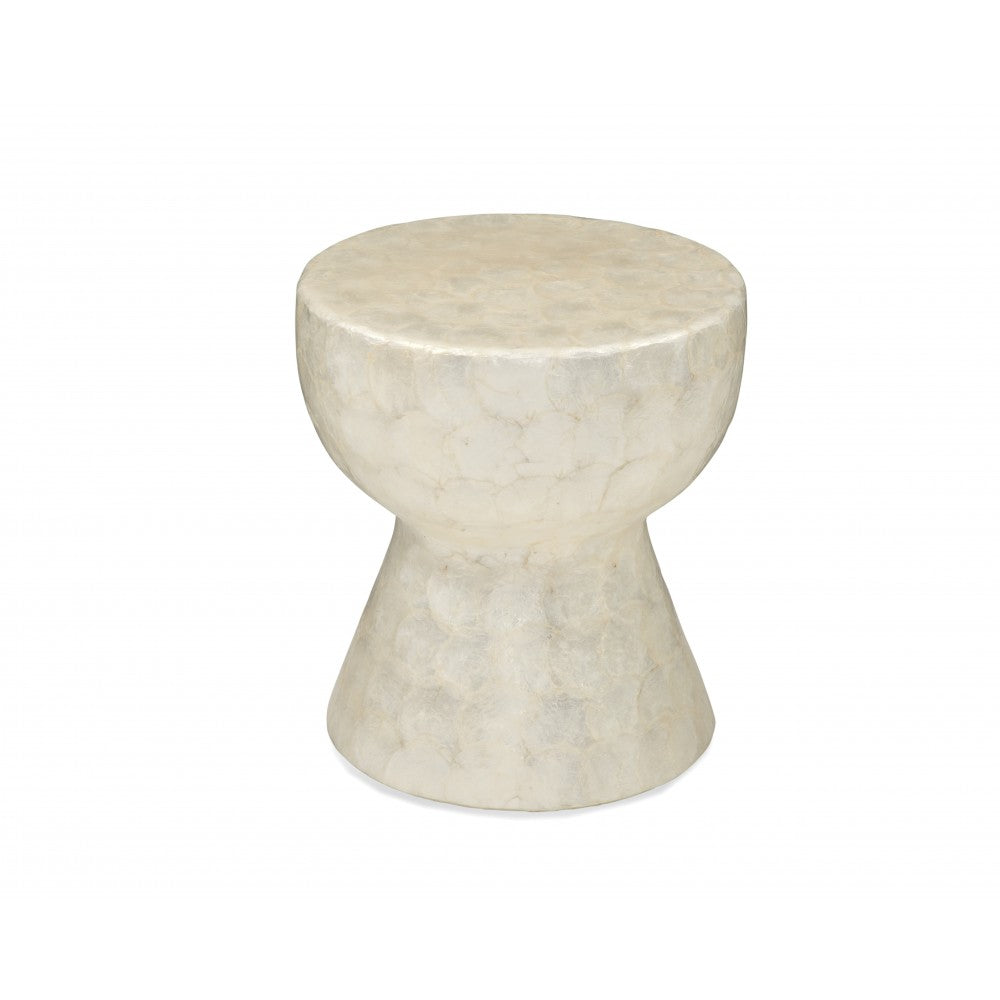 Bassett Mirror Capiz Accent Table