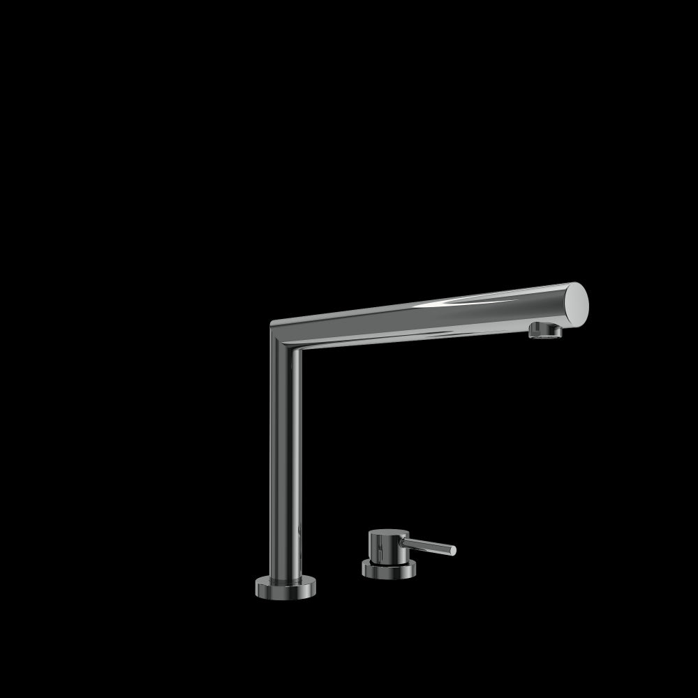 Baveno Move Kitchen Faucet in Gun Metal