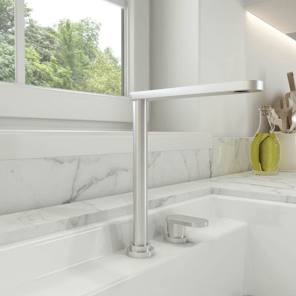 Baveno Move+ Kitchen Faucet in Stainless Steel