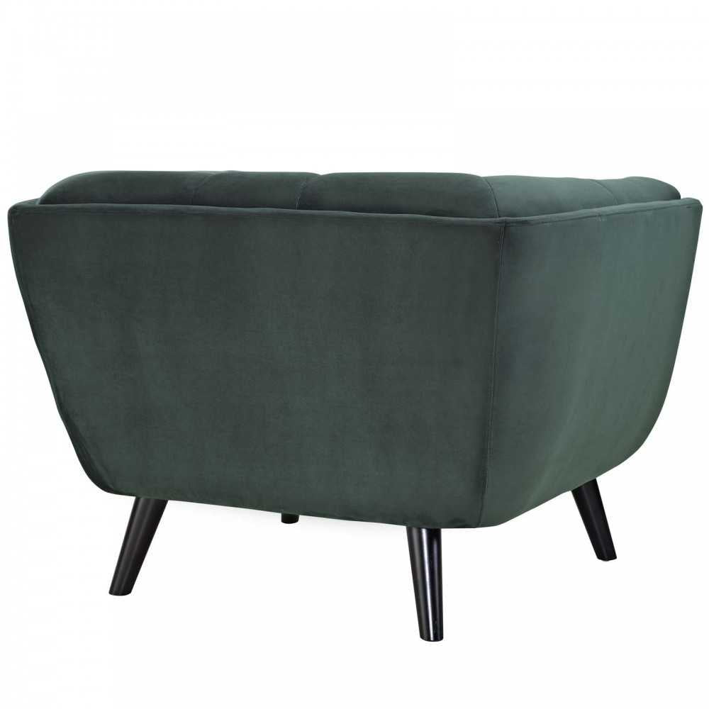 Bestow 2 Piece Performance Velvet Armchair Set, Green