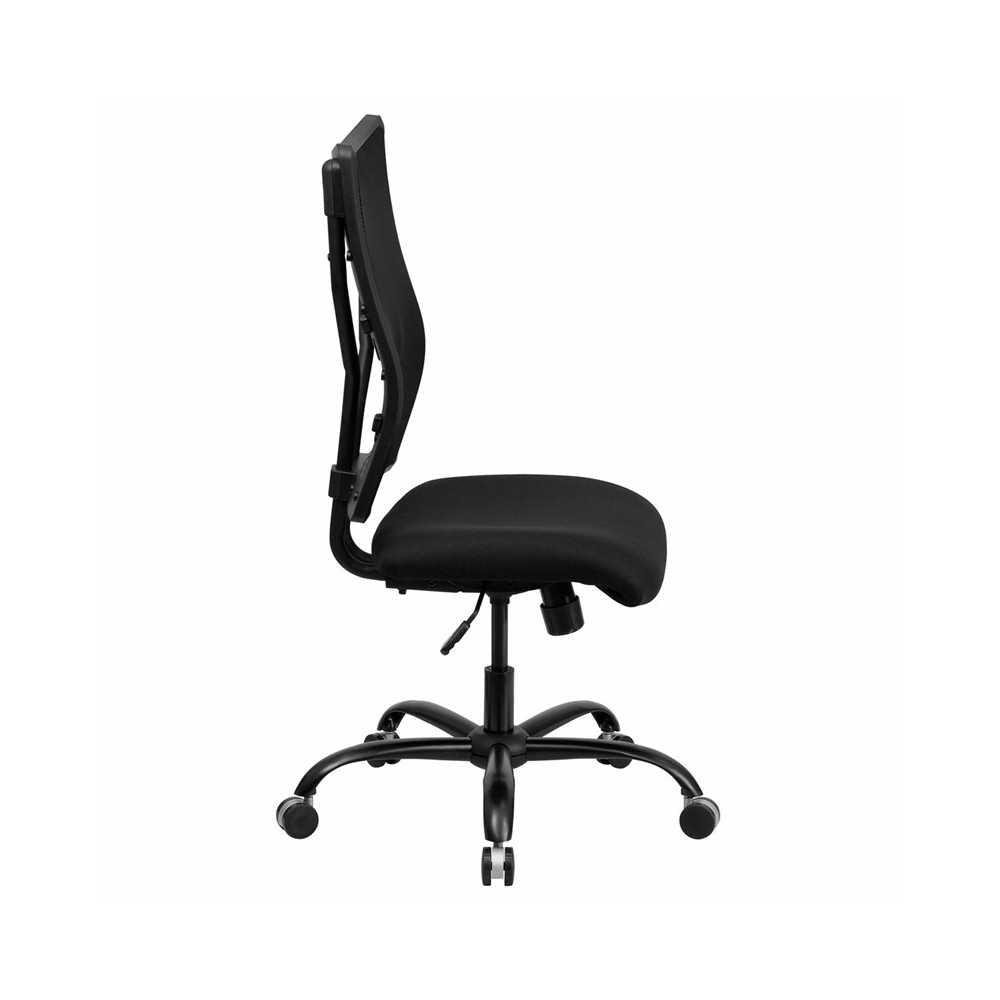 Big & Tall 400 lb. Rated Black Mesh Executive Swivel Ergonomic Office Chair