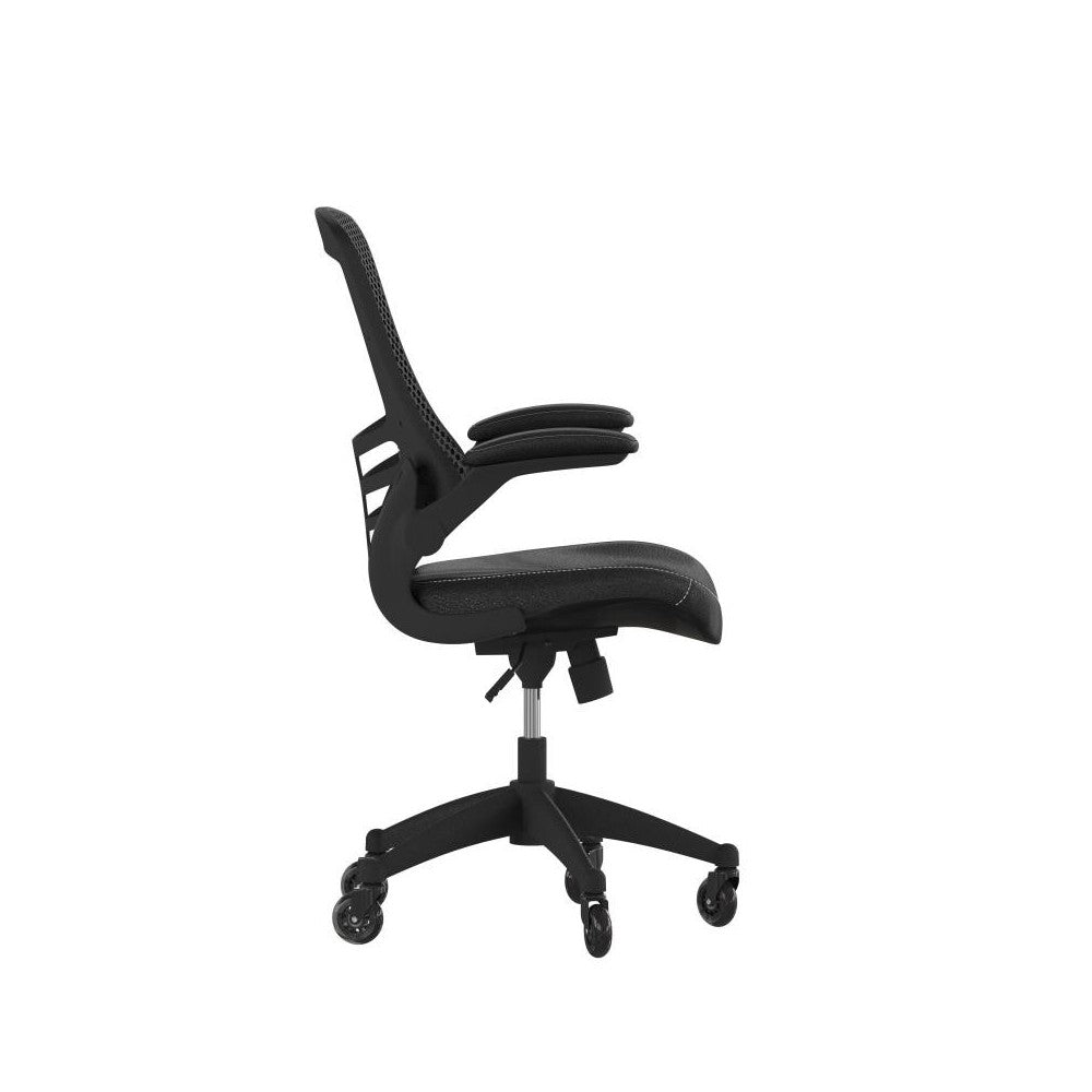 BK Leather Chair-Roller Wheels